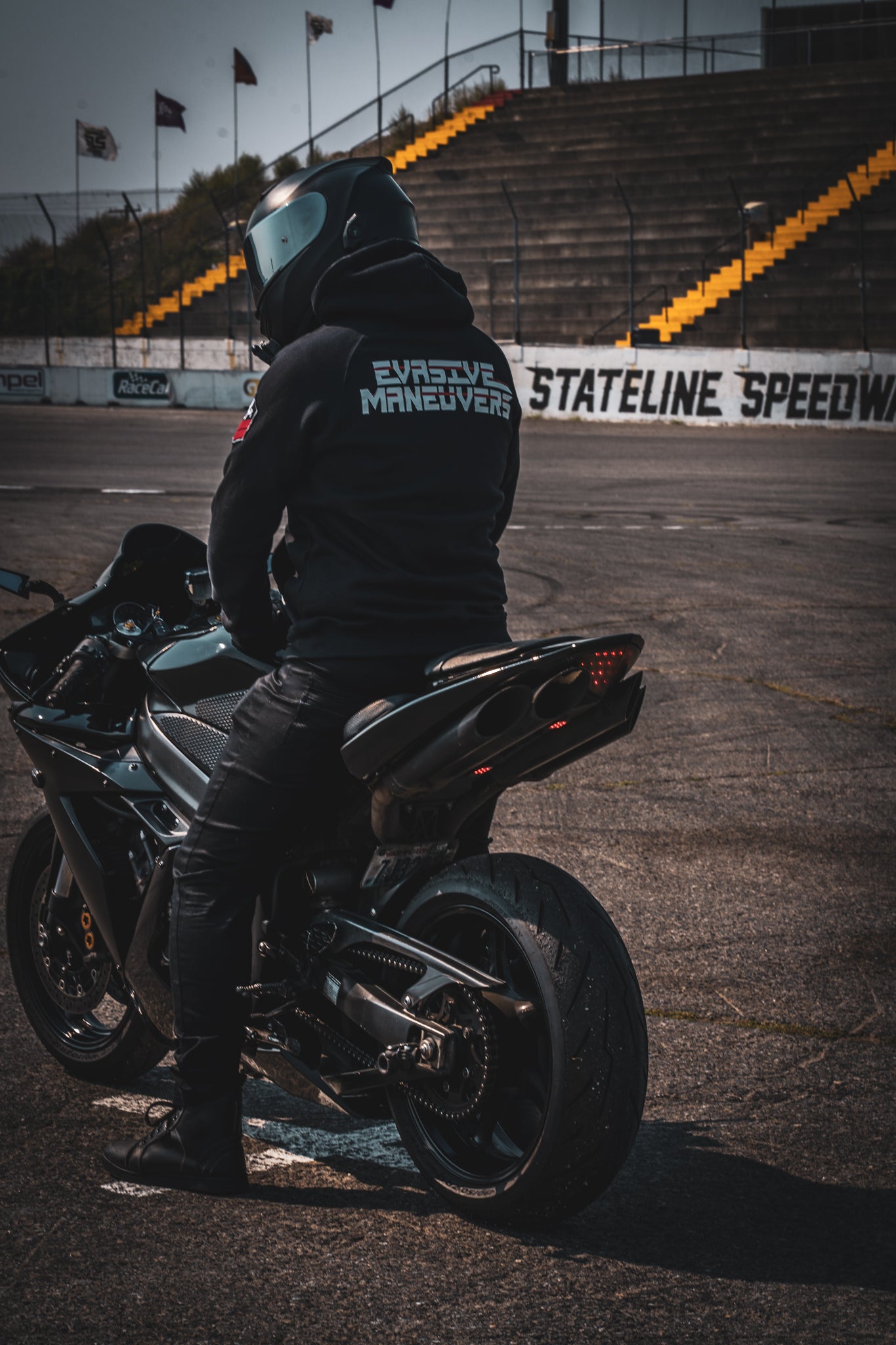 Evasive Maneuvers Raglan Zip-Up Hoodie