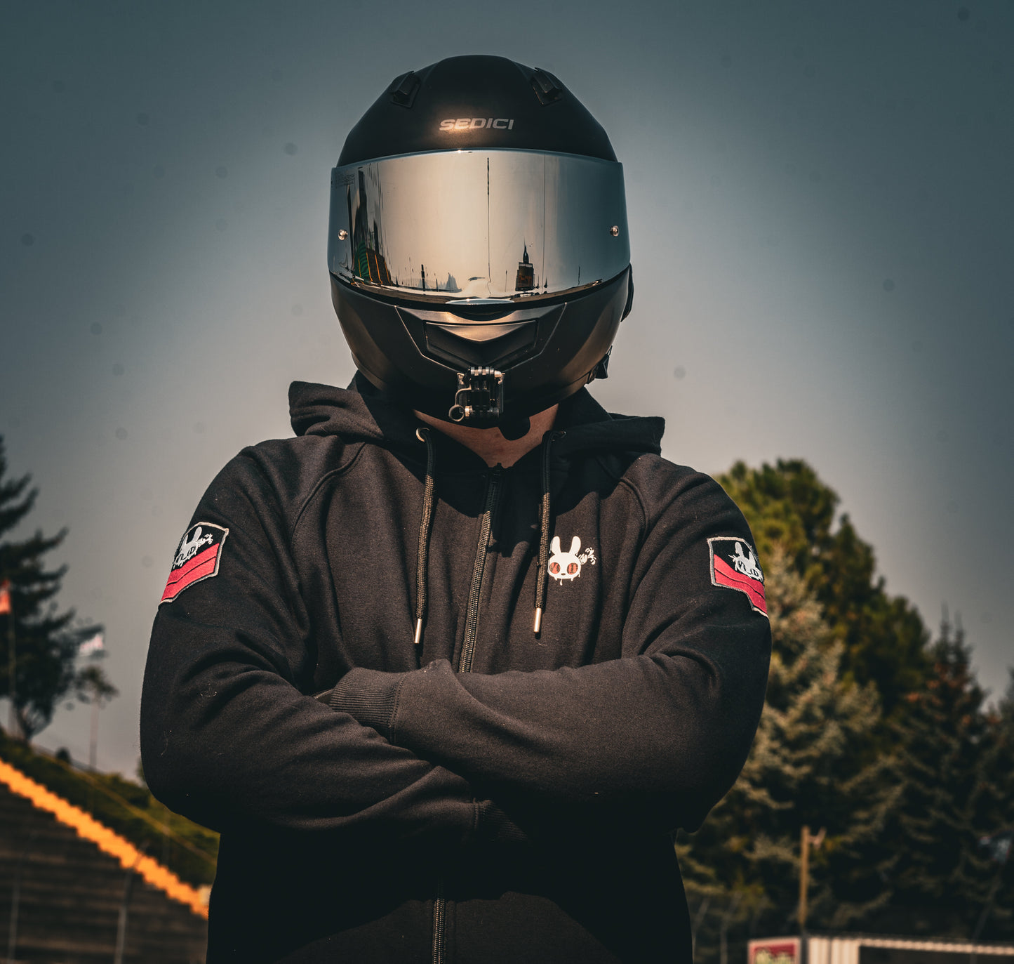 Evasive Maneuvers Raglan Zip-Up Hoodie