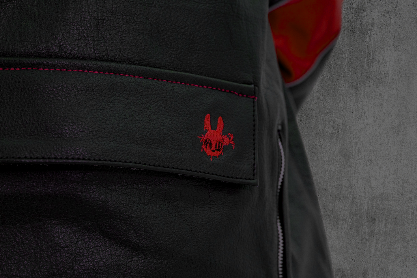 Sumatra | Leather Riding Hoodie | VOIDRNNR Series.